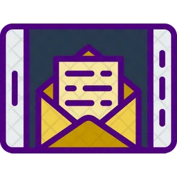 Tablet Mail  Icon