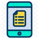 Tablet Notes Learning Icon