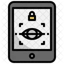 Tablet Retinal Scanner  Icon