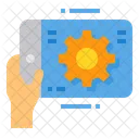 Tablet Setting  Icon