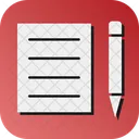 Document Pen Tablet Icon