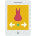 Tablet Shopping  Icon