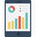 Tablette Registerkarte Diagramm Symbol