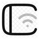 Tablet-mit-WLAN verbunden  Symbol