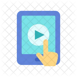 Tablet Video  Icon