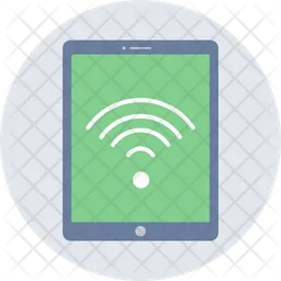 Tablet-WLAN  Symbol