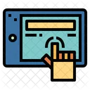 Tableta Internet Dedo Icon