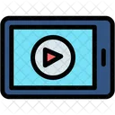 Tableta Pantalla Tactil Video Icon