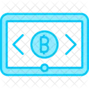 Tableta bitcoin  Icono