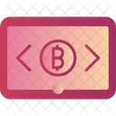 Tableta bitcoin  Icono