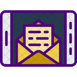 Correo de tableta  Icono