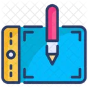 Grafico Tableta Wacom Icono