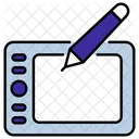 Tableta Grafica Tableta Grafica Tableta De Dibujo Icon