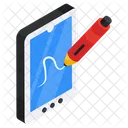 Pen Tablet Digitalizador Tableta Grafica Icono