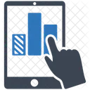 Tablet Presente Analisis Negocios Icon
