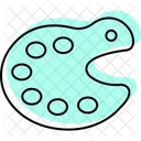 Tabletop Palette Tabletoppalette Paint Icon