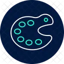 Tabletop Palette Tabletoppalette Paint Icon