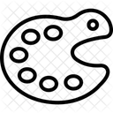 Tabletop Palette Tabletoppalette Paint Icon