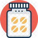 Drug Jar Antibiotics Icon