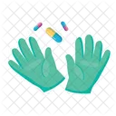 Tablets And Gloves  Icon