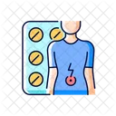Tablets For Stomach Ache Icon