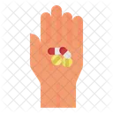 Tablets Hand  Icon