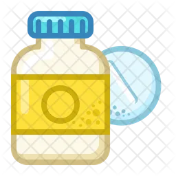 Tablets Jar Aspirin  Icon