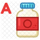 Tablets jar vitamin a  Icon