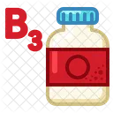 Tablets jar vitamin b  Icon