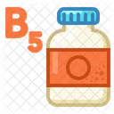 Tablets jar vitamin b  Icon