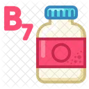 Tablets jar vitamin b  Icon