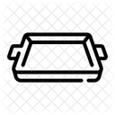 Tablett Backblech Behalter Symbol