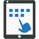 Tablette I Pad Application Icône