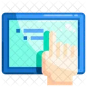 Tablette Tablette De Doigt Technologie Icon