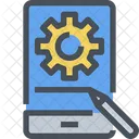 Taplet Reglage Du Telephone Reglage Du Smartphone Icône