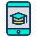 Tablette Diplome Chapeau Icon