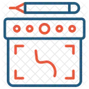 Tablette graphique  Icône