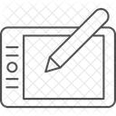Tablette Graphique Icône