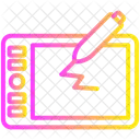 Tablette Graphique Icône