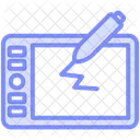 Tablette Graphique Icône