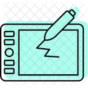 Tablette Graphique Icône