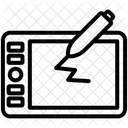 Tablette Graphique Icône