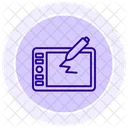 Tablette Graphique Icône