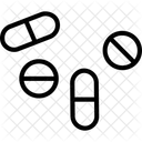 Tabletten Kapseln Medizin Icon