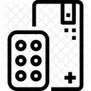 Tabletten Kapseln Pillen Icon