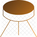 Taboret Stool Furniture Icon