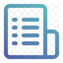 Tache Liste De Controle Document Icône