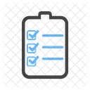 Taches Liste De Controle Flux De Travail Icône