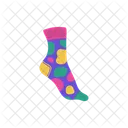 Chaussette Vecteur Jour Icône