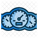 Tachimetro Manometro Cruscotto Icon